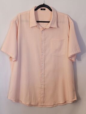 Coofandy Mens Linen Blend Button-Down Shirt Size XL